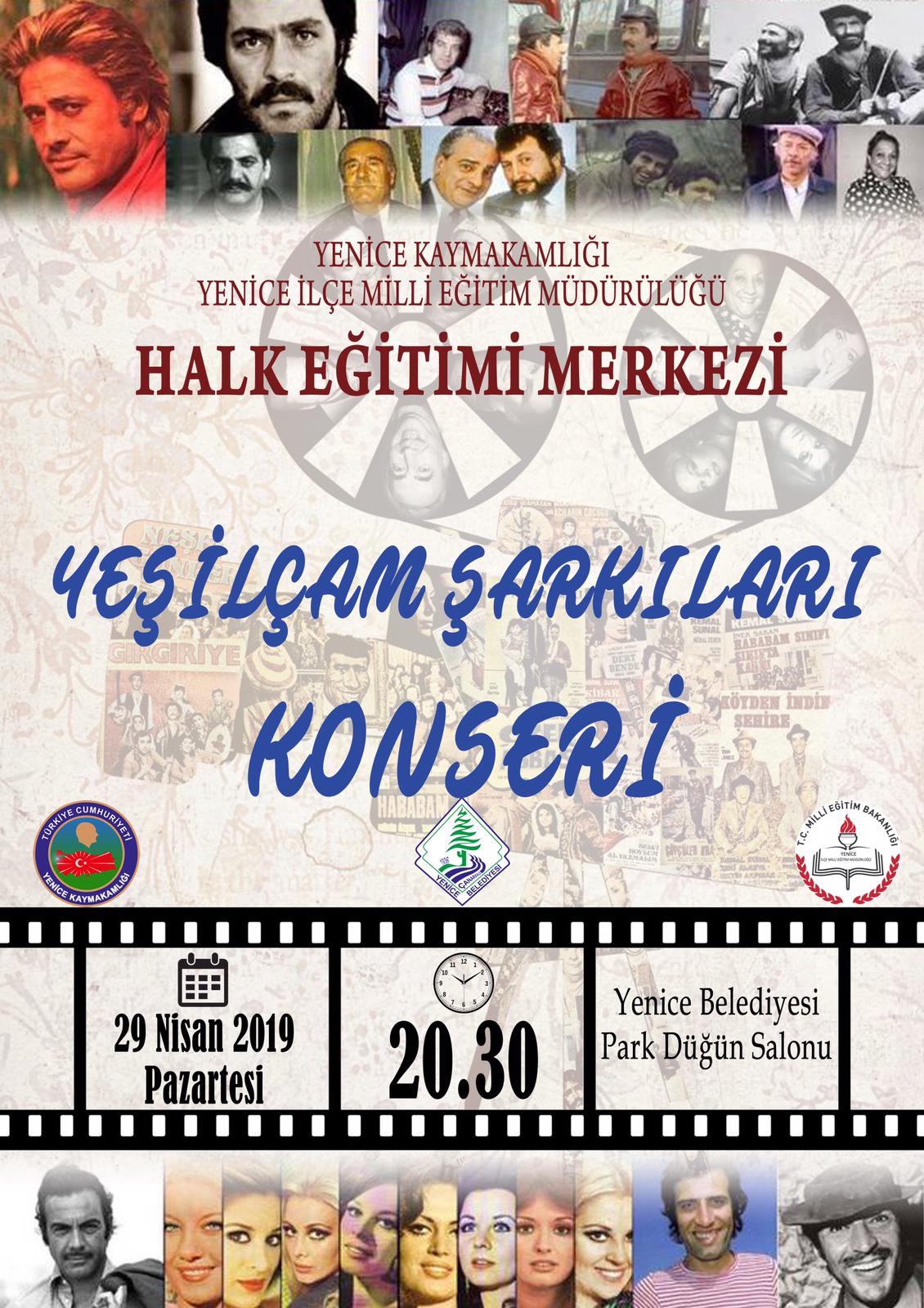 YEŞİLÇAM ŞARKILARI KONSERİ