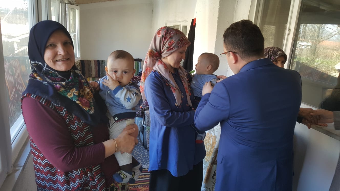 8 MART DÜNYA KADINLAR GÜNÜ DOLAYISIYLA AİLE ZİYARETİNDE BULUNULDU.