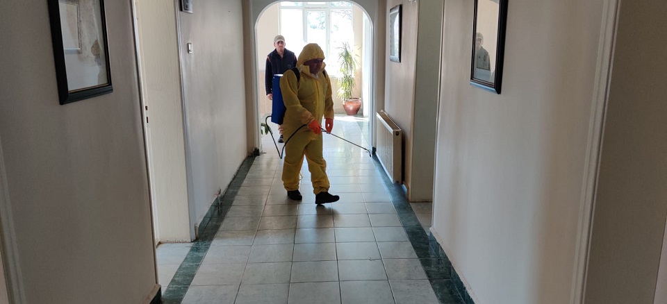 Koronavirüse Karşı Dezenfeksiyon Çalışmaları