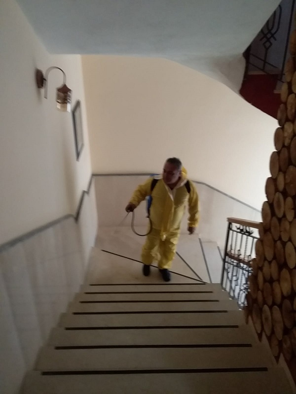 Koronavirüse Karşı Dezenfeksiyon Çalışmaları