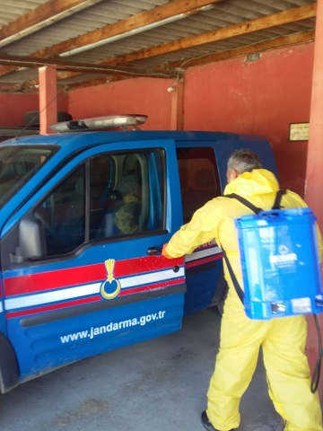 Koronavirüse Karşı Dezenfeksiyon Çalışmaları