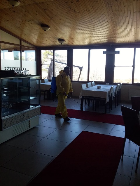 Koronavirüse Karşı Dezenfeksiyon Çalışmaları