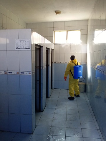 Koronavirüse Karşı Dezenfeksiyon Çalışmaları