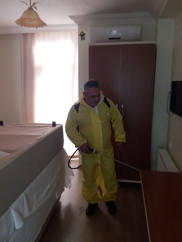 Koronavirüse Karşı Dezenfeksiyon Çalışmaları