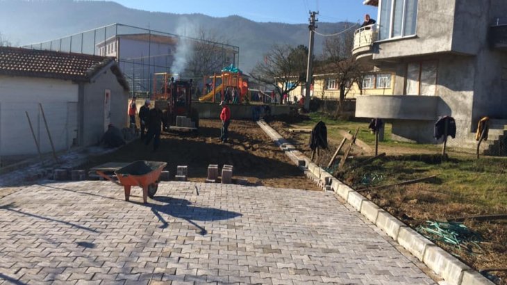 YOL YAPIM ÇALIŞMASI